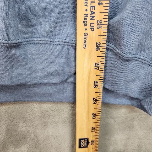 NWT VTG Lee Sweatshirt Unisex XL Blue “Let It Snow” Embroidered Winter Holiday - Picture 11 of 12